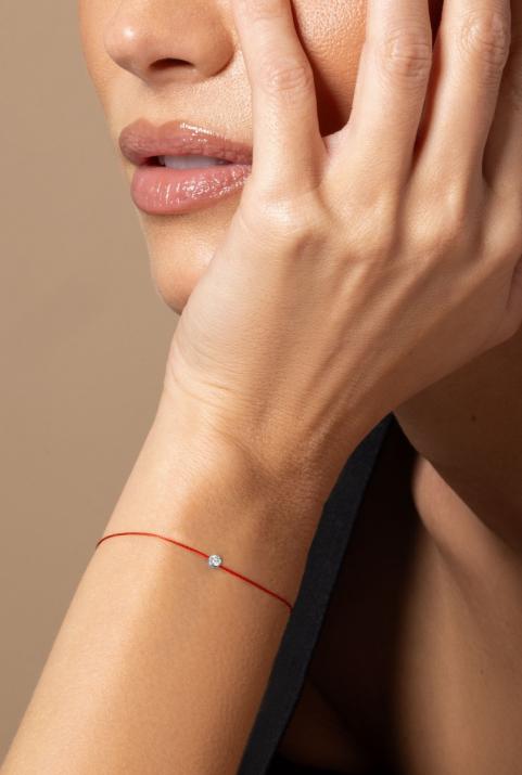 Pulsera Hilo Dream Oro Blanco - Redline - 0++