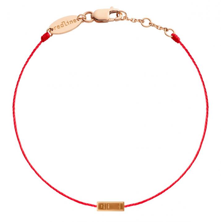 Pulsera fil Lingot d'or o rosa - Redline - 0++