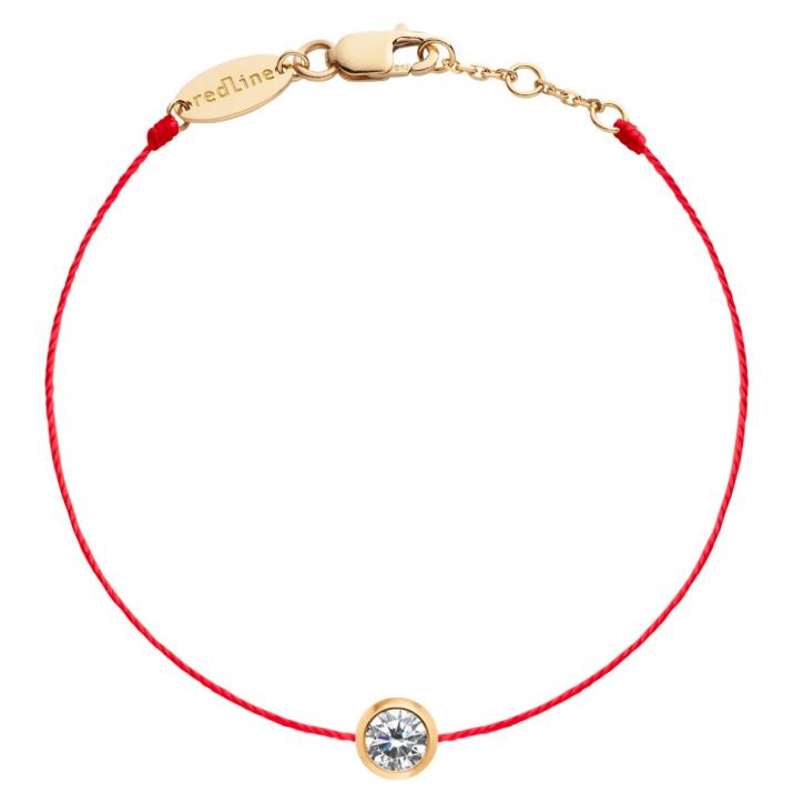 Pulsera Hilo con diamante 0,40ct en Oro Amarillo - Redline - 0++
