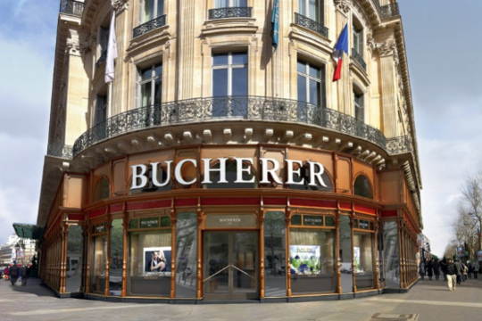 La Maison Bucherer s’installe au cœur du Triangle d’Or parisien…