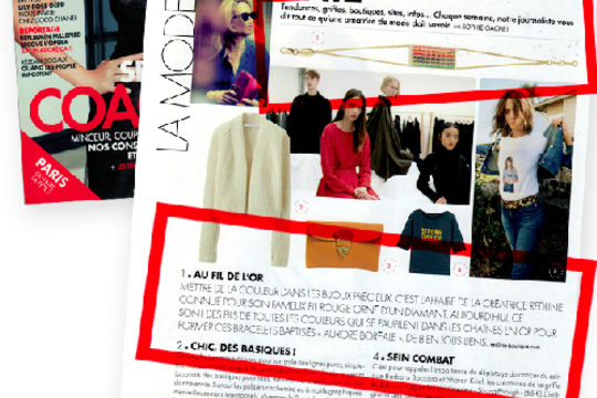 Redline dans le magazine Elle !!