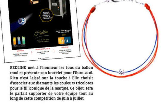 Redline à l’honneur dans Le Bijoutier !