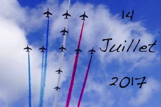 Programme du 14 Juillet, pour l'une de nos clientes