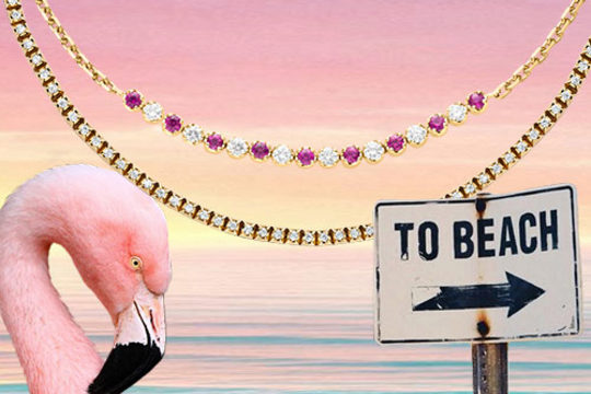 Nos bijoux sur le thème Flamingo