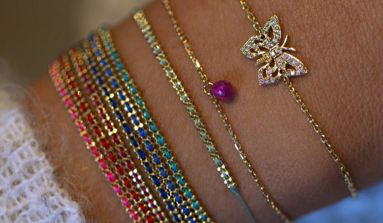 Bracelet en or jaune