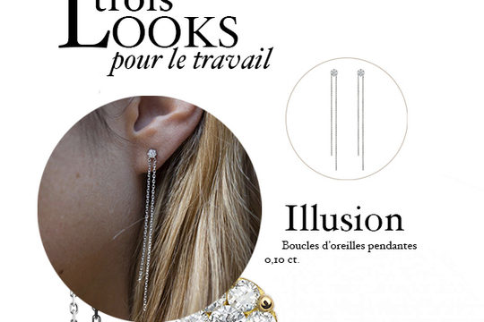 Trois looks pour le travail