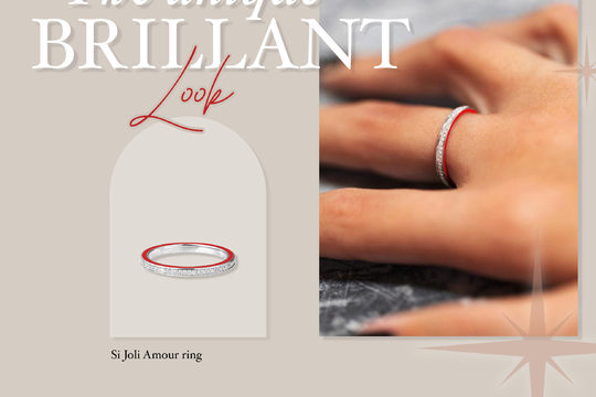 Une parure scintillante