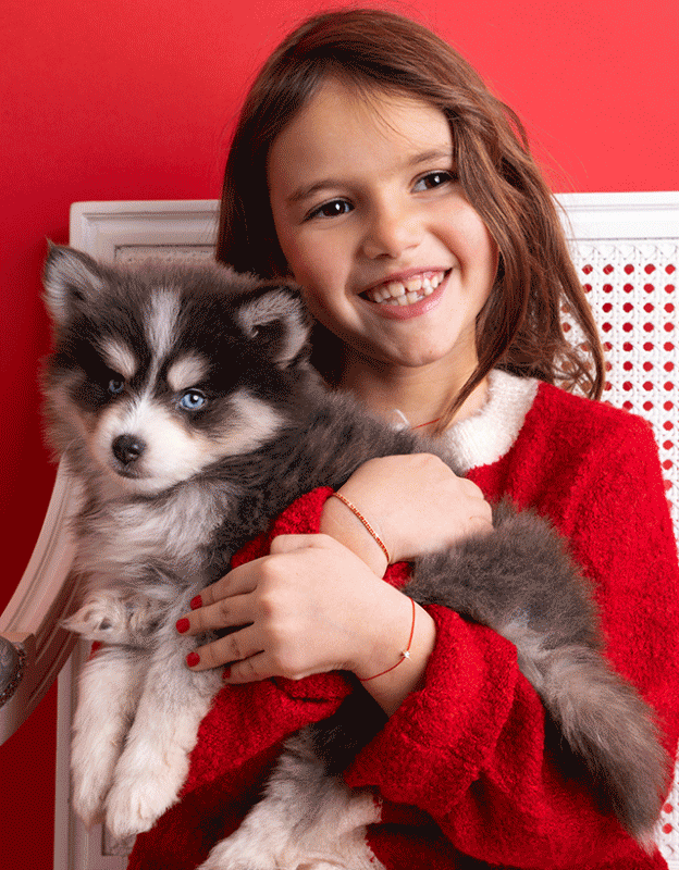 Tan brillantes como sus ojos